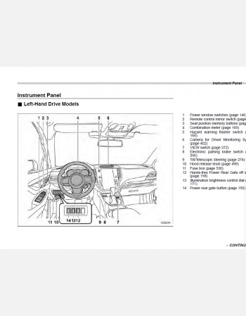 subaru outback 2025 owners manual